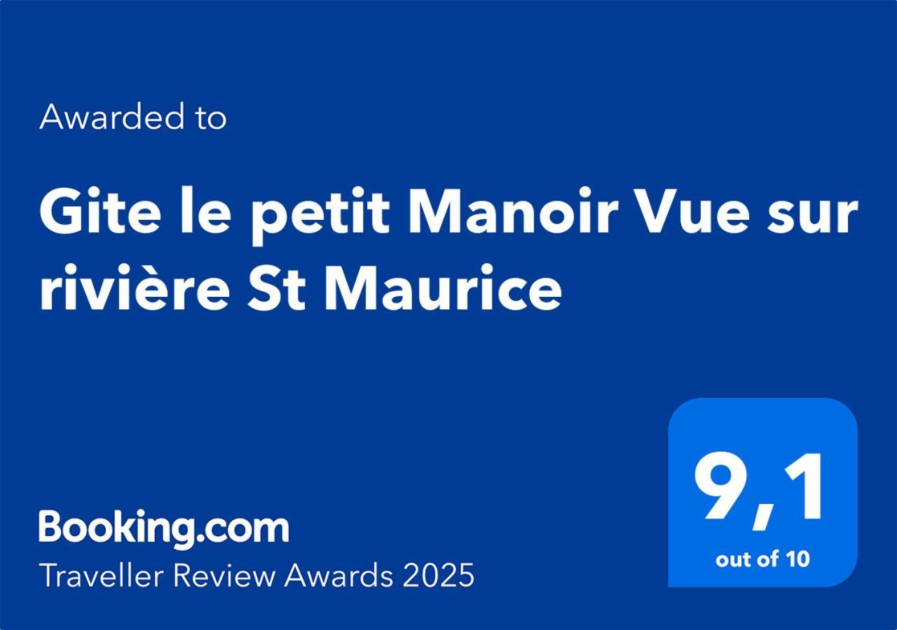 Le Petit Manoir Spa Et Vue Sur Riviere St Maurice Grandes Piles Buitenkant foto